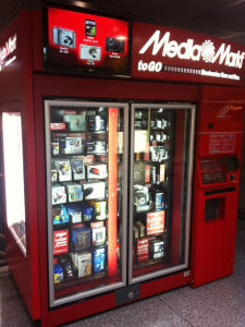 Mediamarkts Automat für den kleinen Hightech-Hunger zwischendurch