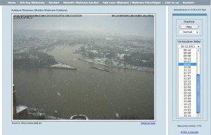 Webcam in Koblenz mit Blick aufs Deutsche Eck