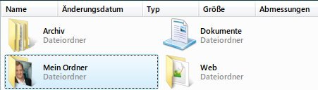 Windows XP: Vorschau-Bild für einen Ordner manuell festlegen