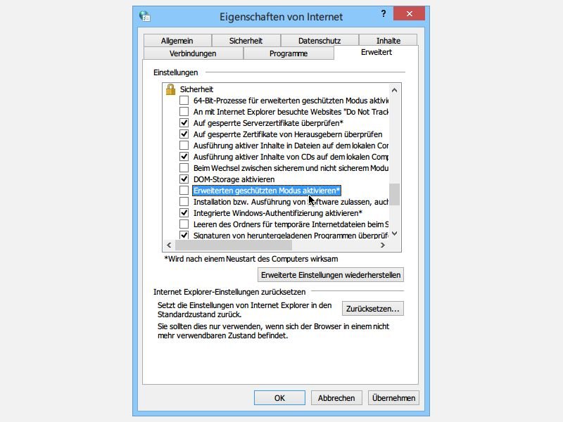 LastPass und andere Erweiterungen im Internet Explorer reparieren