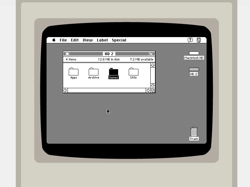 Gratis-Mac OS System 7 im Browser ausprobieren
