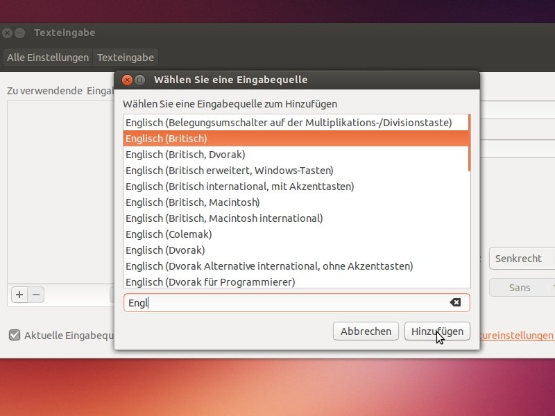 Ubuntu: Nachträglich das Tastatur-Layout ändern
