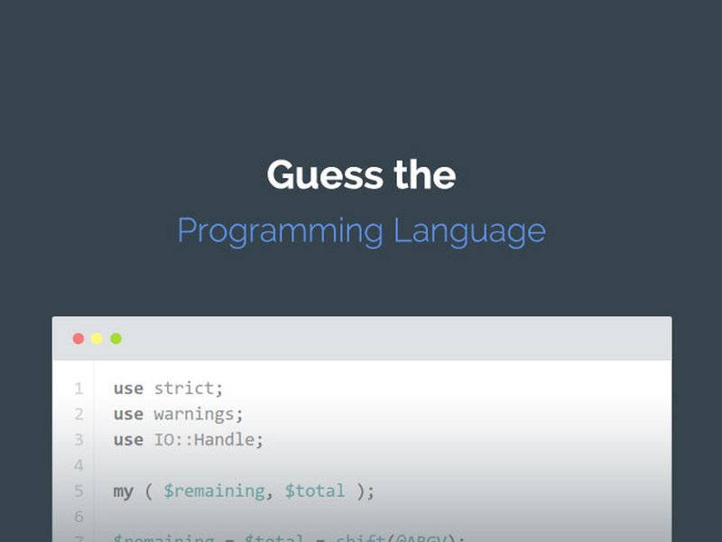 Das große Quiz der Programmiersprachen