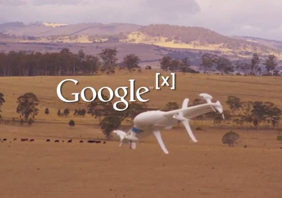 Auch Google will Drohnen losschicken