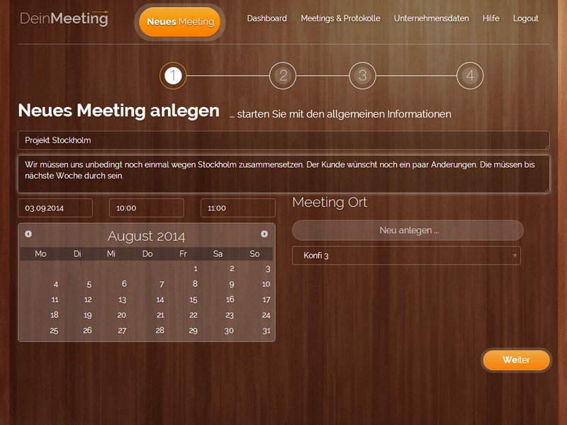 Meetings einfach online managen