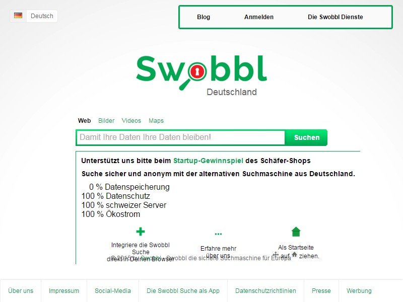 Swobbl bietet verschlüsselte Cloud-Dienste
