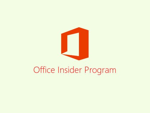 office-insider-program