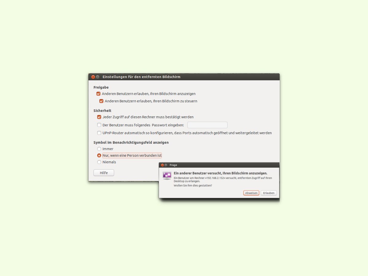 VNC-Server in Ubuntu aktivieren