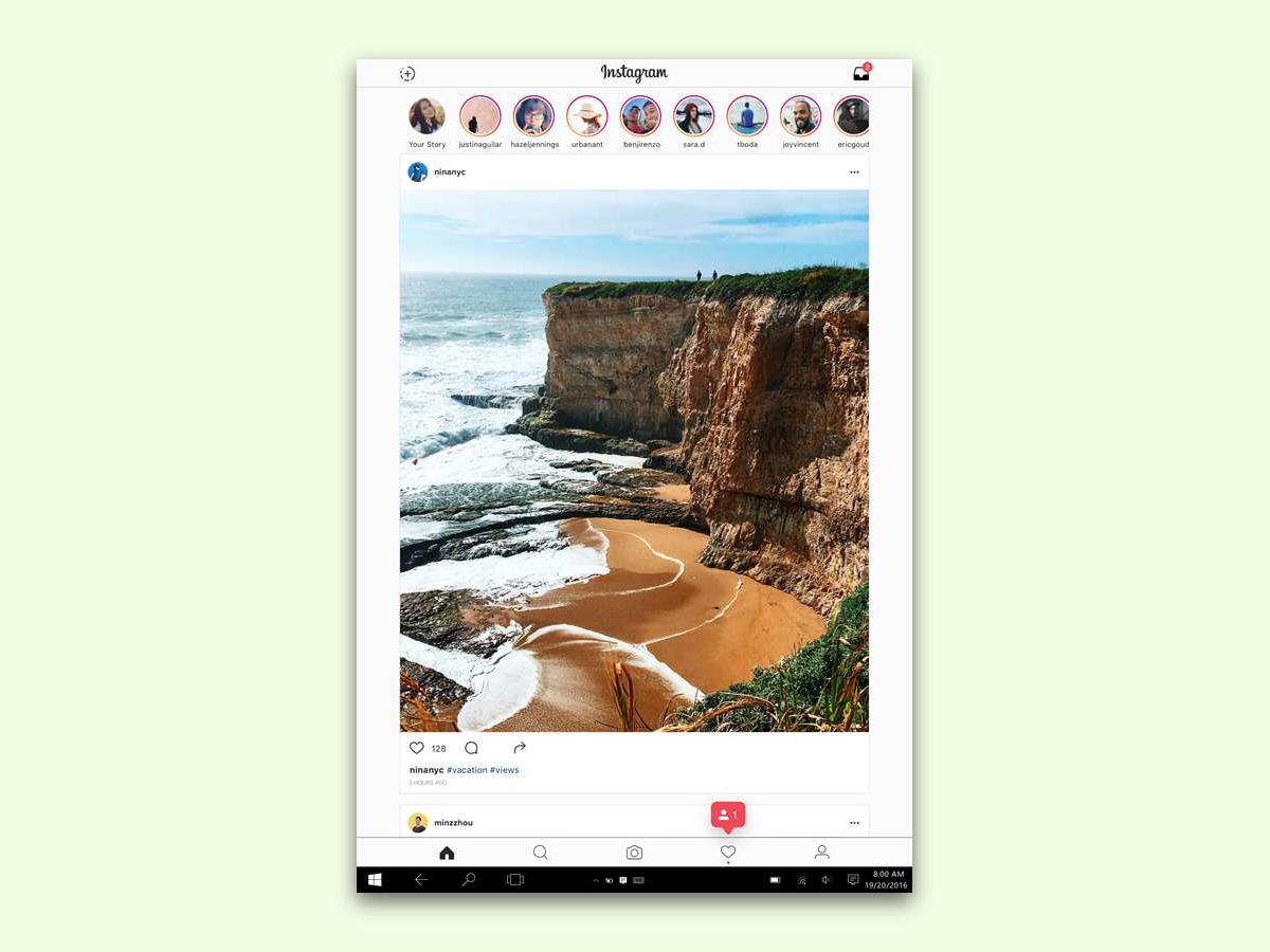 GRATIS: Instagram für Windows-Tablets oder PCs