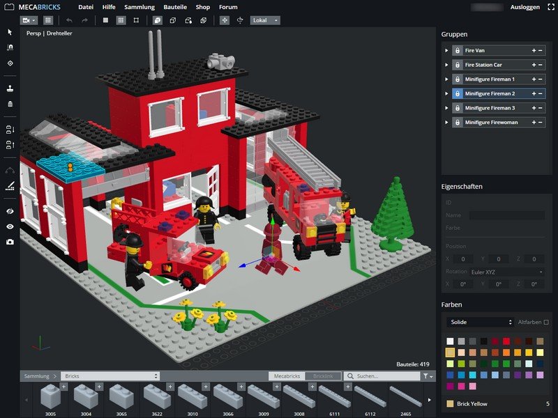 Virtueller Baukasten für Lego-Fans