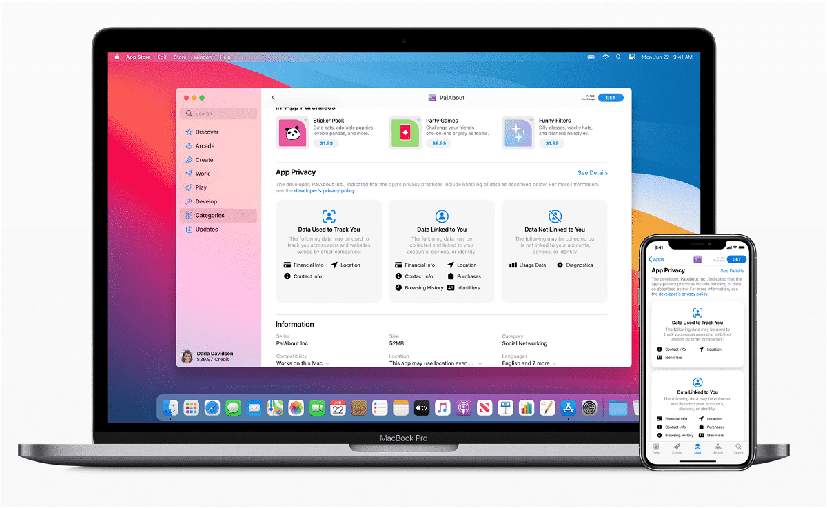Datensammler: Apple führt „Beipackzettel“ für Apps ein