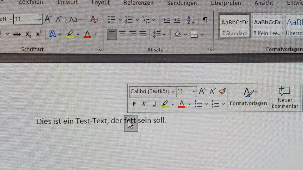 Schnelles Formatieren Von Text In Microsoft Word - Jörg Schieb ...