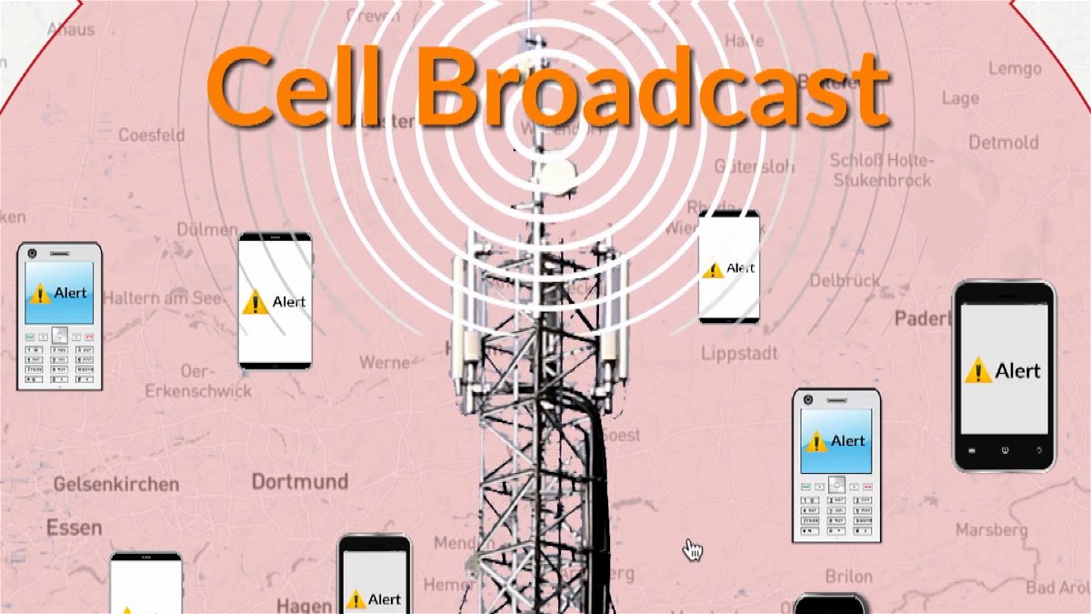 Cell Broadcast: Warnmeldungen aufs Handy – dauert noch was…