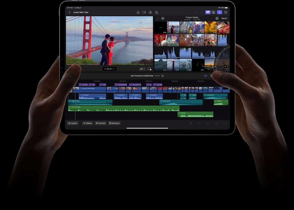 Apple bringt Final Cut Pro und Logic Pro auf das iPad