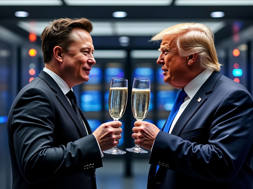 Donald Trump wird nächster Präsident und könnte Elon Musk mit wichtigen Aufgaben betrauen